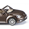 Wiking/B-LO 002802 VW The Beetle convertible toffee brown met