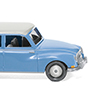 Wiking/B-LO 012301 Auto Union 1000 Universal blue with white roof