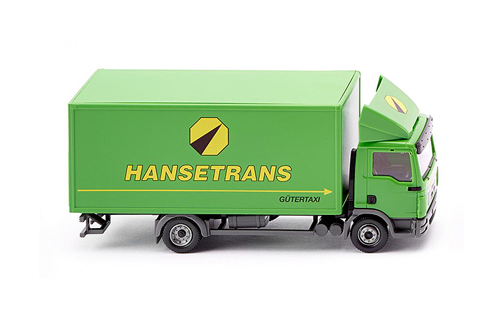 Wiking/B-LO 043506 Box truck (MAN TGL) Hansetrans