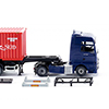 Wiking/B-LO 052348 Container semi-truck (NG) (MAN TGX Euro 6)