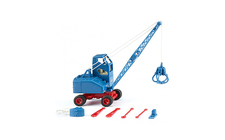 Wiking/B-LO 066202 Cable excavator F 301 (Fuchs) blue