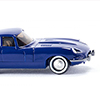 Wiking/B-LO 080302 Jaguar E-Type Coupe dark blue