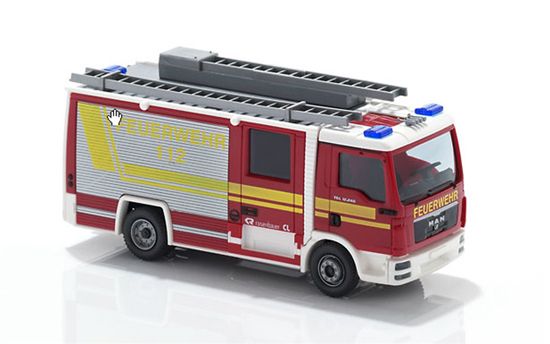 061403 1/87 Fire service LF 10/6 CL MAN TGL - Rosenbauer