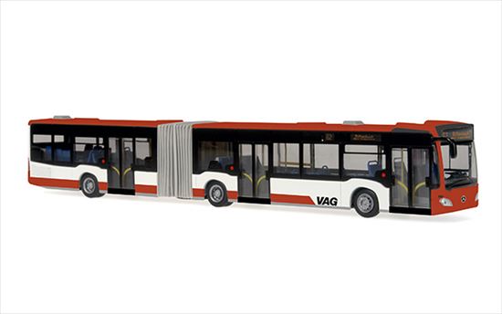 RIETZE AUTOMODELLE/リーツェ 68821 Mercedes-Benz Citaro G 11 VAG Nurnberg”border=