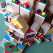 童具館の積み木究極のパターン遊び～お城を作ろう 