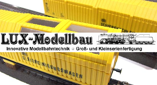 LUX-Modellbau　鉄道模型 レール掃除機メーカー