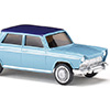 009003 Fiat 1800 pastel coloured with night blue roof