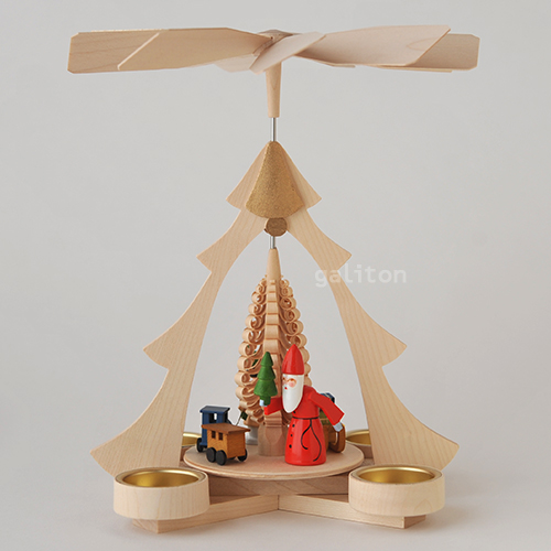 xmas限定販売2022】クリスマスピラミッド サンタとプレゼント085001NT 