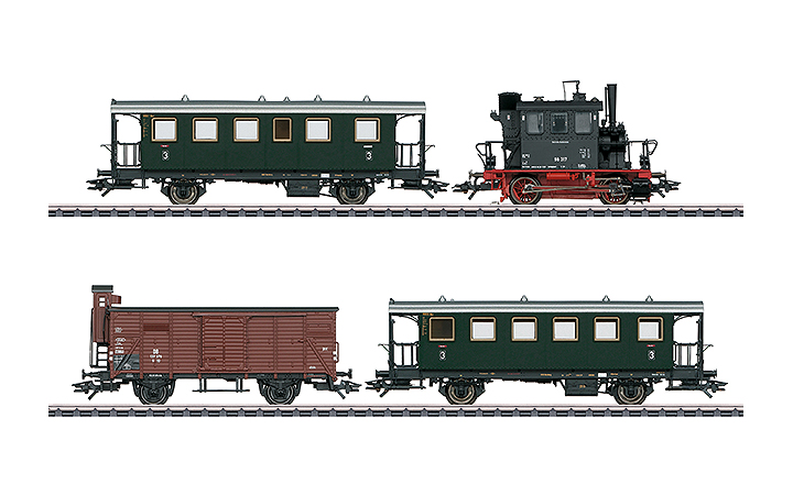 maerklin/メルクリン 26609 蒸気機関車 DB 98.3 グラスカステン 客車2