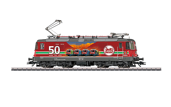 maerklin/N 37351 dC@֎ SBB Serie Re 4/4 II LGB