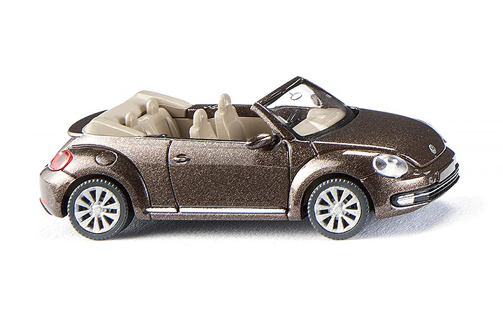 Wiking/B-LO 002802 VW The Beetle convertible toffee brown met