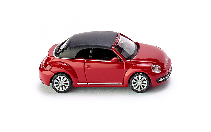 Wiking/B-LO 002849 VW The Beetle Cabrio (closed) - tornado red