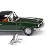 Wiking/B-LO 018698 Glas 1700 GT convertible dark green