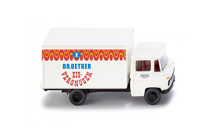 Wiking/B-LO 027401 Delivery van (MB L 608) Dr. Oetker Eis