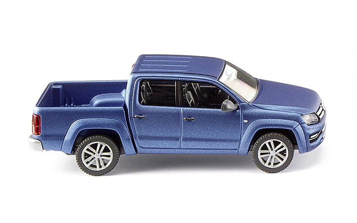 Wiking/B-LO 031149 VW Amarok GP Highline ravenna blue met. Matt