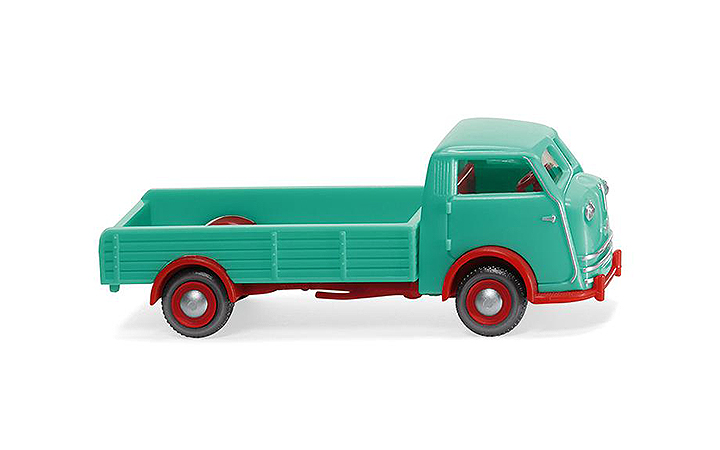 Wiking/B-LO 033502 Tempo Matador low-side flatbed ? turquoise