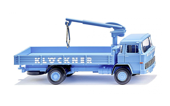 Wiking/B-LO 042301 Flatbed lorry (Magirus 100 D7) Klockner