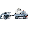 Wiking/B-LO 050202 Low-loading trailer (Unimog U 406) Nordkabel