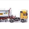 Wiking/B-LO 053602 Swap tank container semi-truck (MB Actros) Bertschi