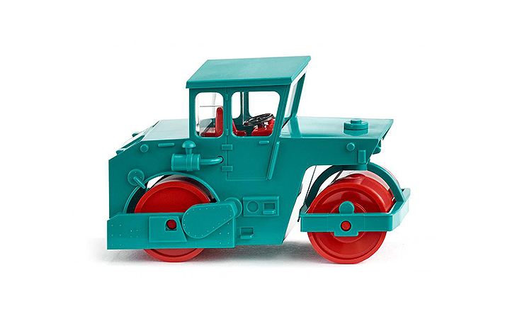 Wiking/B-LO 065005 road roller (ABG) - water blue