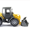 Wiking/ヴィ-キング 065108 Wheel loader (Liebherr) - zinc yellow