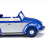 Wiking/ヴィ-キング 079404 VW Beetle 1200 Cabrio blue/silver