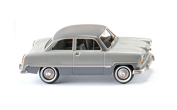 Wiking/B-LO 082149 Ford Taunus 12 M - light grey/dark grey