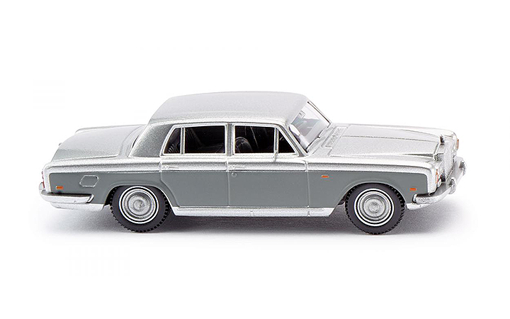 Wiking/B-LO 083704 Rolls Royce Silver Shadow - silver-gray