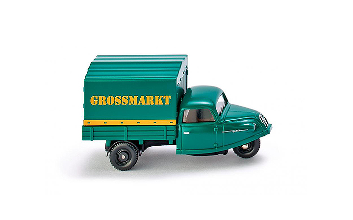 Wiking/B-LO 084109 Goli 3-wheeler Grossmarkt