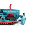 Wiking/ヴィ-キング 084437 Hanomag K55 crawler tractor water blue
