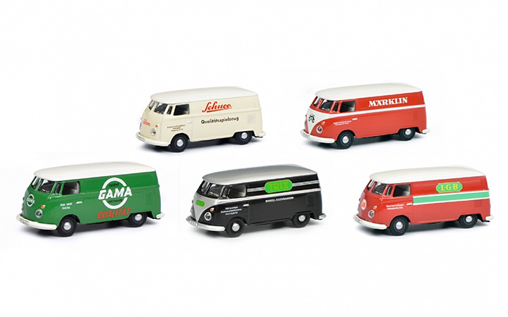 Schuco/VR- 452646300 Set VW T1c MHI 1:87