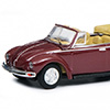 Schuco/VR- 452646500a 1:87 H0 MHI VW Kafer Cabriolet maroon