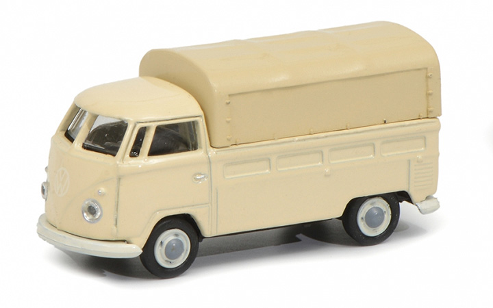 Schuco/VR- 452646500h 1:87 H0 MHI VW T1 pick up beige