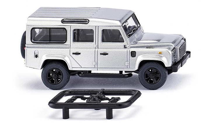 Wiking/B-LO 010203 Land Rover Defender 110 - silver-metallic