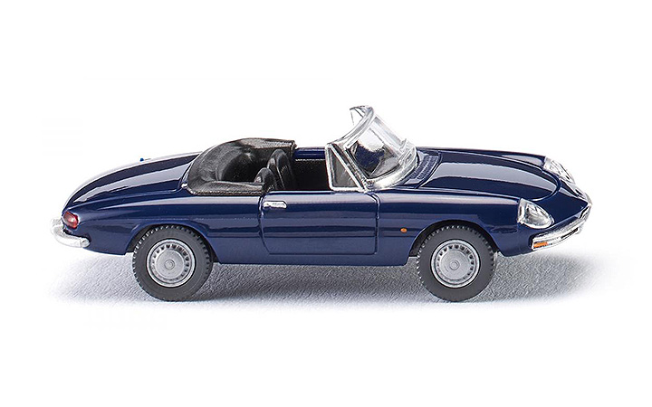 Wiking/B-LO 020603 Alfa Spider - dark blue