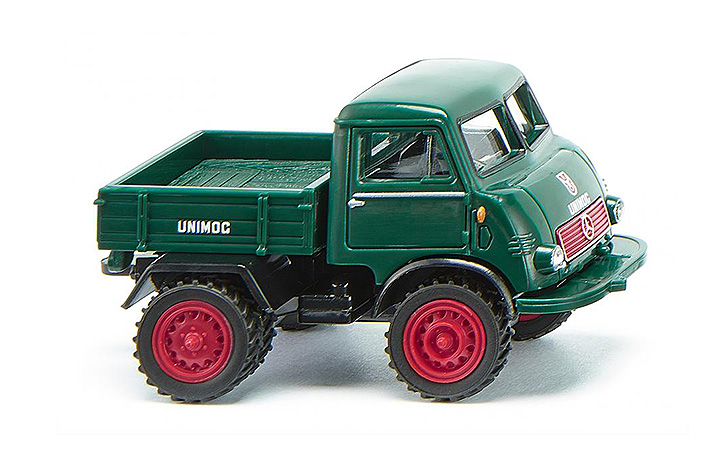 Wiking/B-LO 036803 Unimog U 401 - twin tyres - moss green