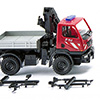 Wiking/B-LO 060131 Fire brigade - Unimog U 20 with loading crane