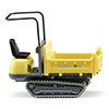 Wiking/B-LO 066902 Track dumper 15 (Neuson) zinc yellow