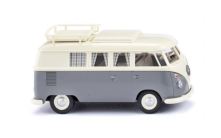 Wiking/B-LO 079724 VW T1 Camping bus pearl white/ grey