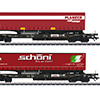 maerklin/メルクリン 47115 コンテナ貨車2両セット Schoni and Planzer