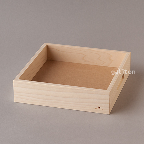 がりとんオリジナル木箱（ネフスピール/リグノ/タワ用） ： 木の