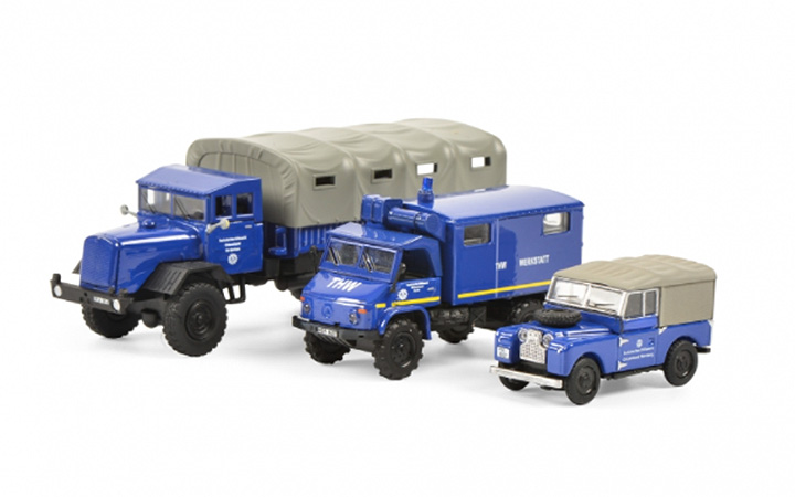 Schuco/VR- 452656000 MHI Set THW 1:87