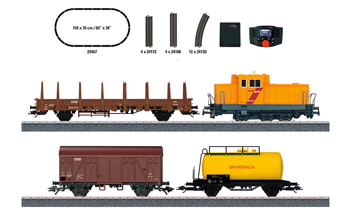 maerklin/N 29467 HOfW^X^-^-Zbg DSB Gods class MK diesel