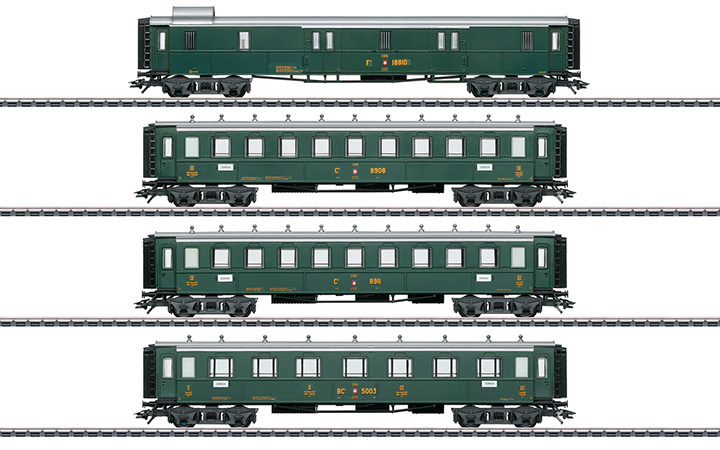 maerklin/メルクリン 42388 客車4両セット SBB/CFF/FFS