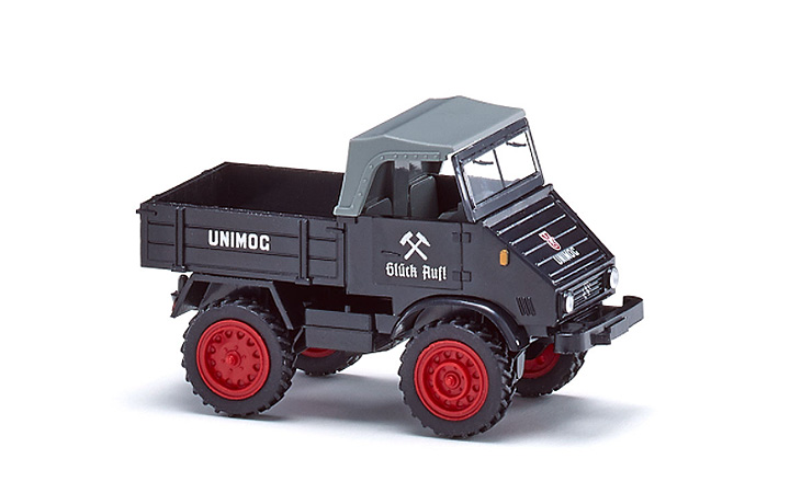 Wiking/B-LO 087067 Unimog U 411 Gluck Auf