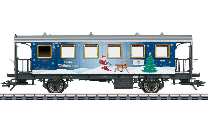 maerklin/メルクリン 48421 クリスマス貨車2021 HO ： 木のおもちゃ