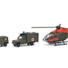 Schuco/VR- 452663500 3er Set Military SAR 1:87