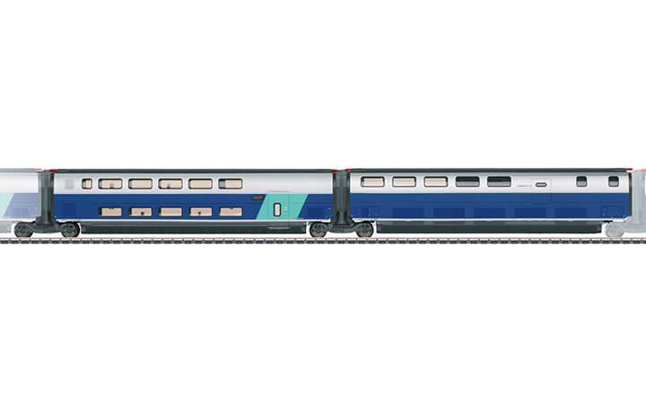 maerklin/メルクリン 43443 TGV 増結セット3 SNCF