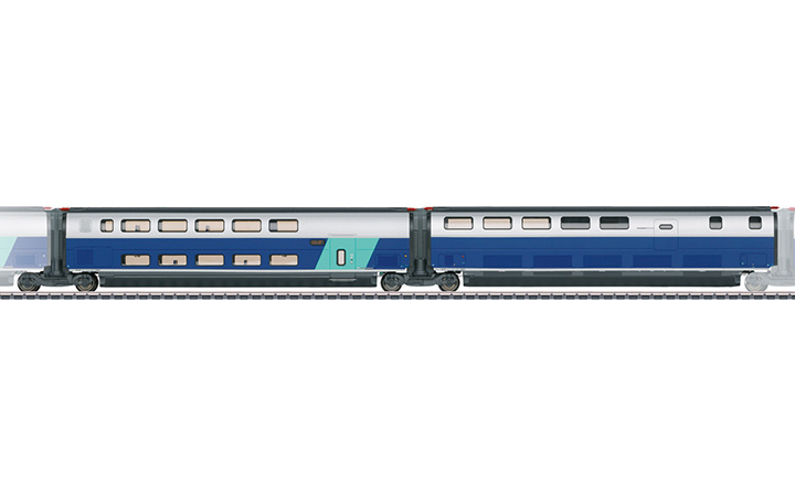 maerklin/N 43443 TGV Zbg3 SNCF