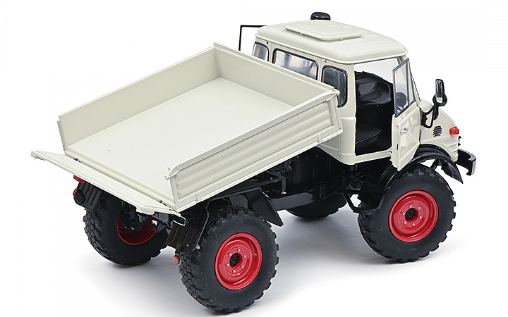 Schuco/VR- 450044600 Unimog 406 closed cab grey 1:18